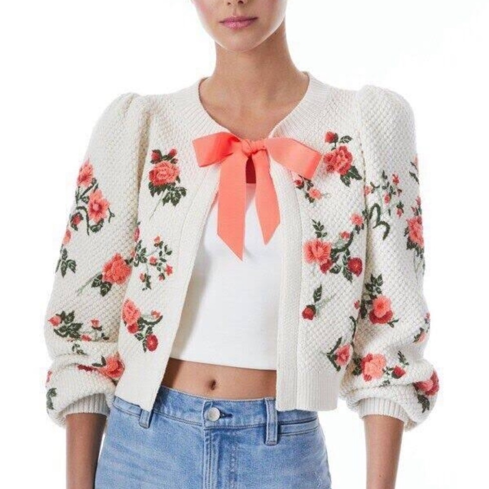 Alice + Olivia Kitty Cardigan